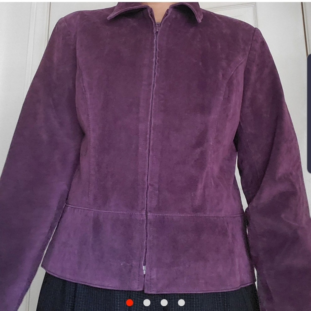 Genuine suede jacket